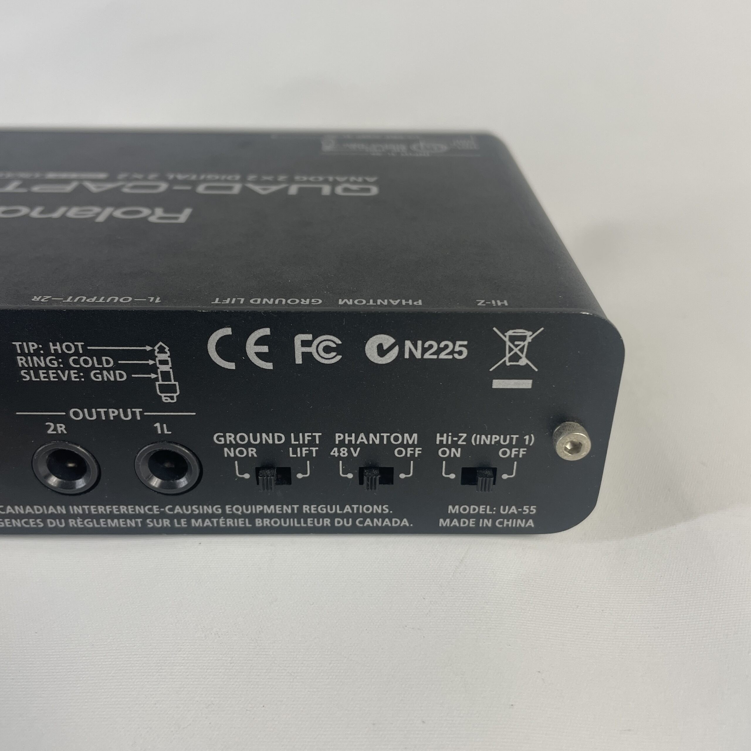 Roland QUAD-CAPTURE UA-55 USB Audio Interface 4-In/4-Out 24-Bit/192kHz - Image 8