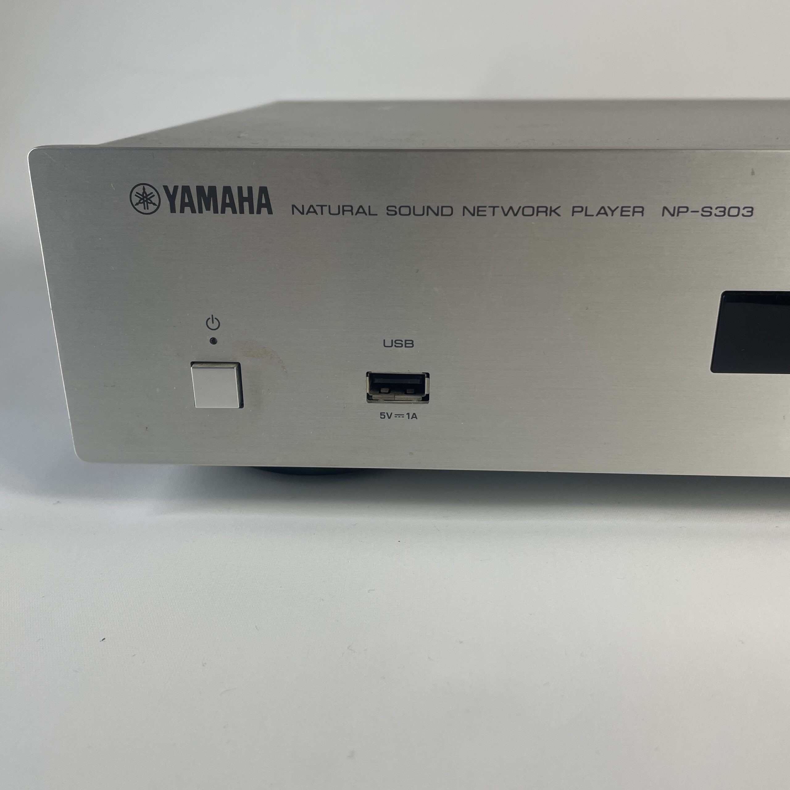 Yamaha NP-S303 Natural Sound Network Audio Player Silver Main Unit Only Tested - Image 2