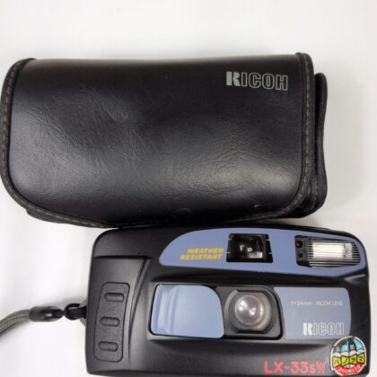 Ricoh LX-33sW DATE Weather Resistant 35mm Point & Shoot Film Camera w/ Case