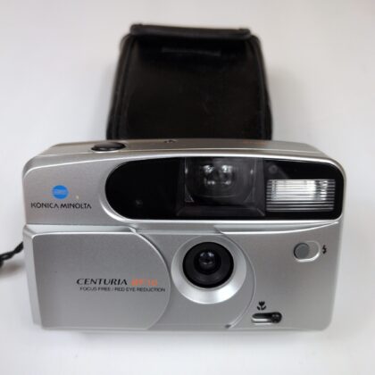 Konica Minolta Centuria BF10 Focus Free 35mm Point & Shoot Film Camera w/ Case