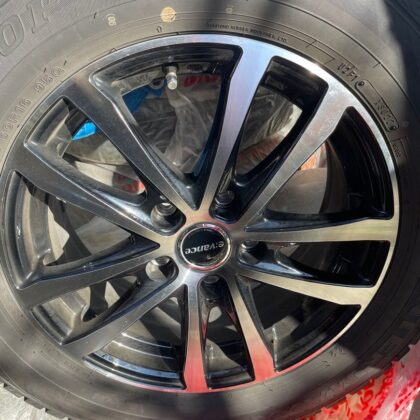 JDM Dunlop WM02 215/60R16 winter tires + aluminum wheels 4-Wheel Set pickup (No Tires)