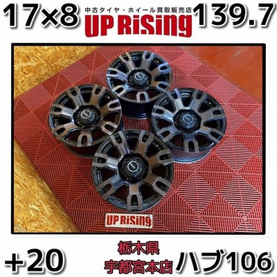 JDM RAYS TEAM DAYTONA FDX-F7S 17x8J 139.7 6H +20 Hub 106 ♪Wheel only 4 (No Tires)