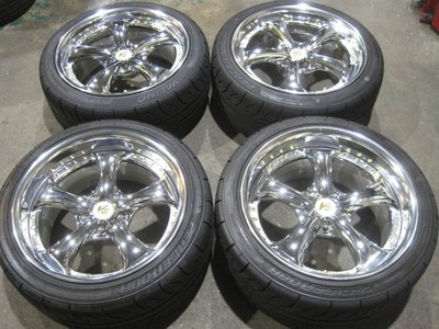 JDM World 600-Wheel Set Limited Product Black Room Deep Rim WORK VS-KF PCD1 (No Tires)