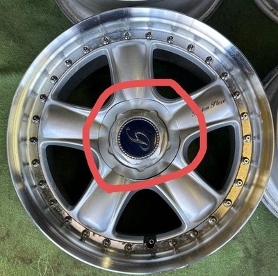 JDM Rare RAYS VR S-ARROW center caps set of 4 (No Tires) - Image 10
