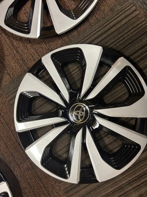 JDM Toyota Prius PHV Genuine Wheel Caps Set of 4 Model Year 2017 Early (No Tires) - Image 2