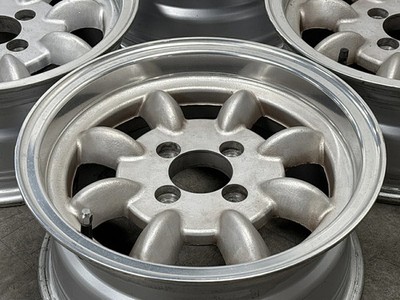 JDM Used aftermarket wheels 4-piece set 13x6.0J +13 PCD 95.25/4 ho (No Tires) - Image 3