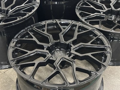JDM Used BC FORGED 4-Wheel Set: 19x9.5J +34 and 20x12.0J +27 PCD (No Tires) - Image 3