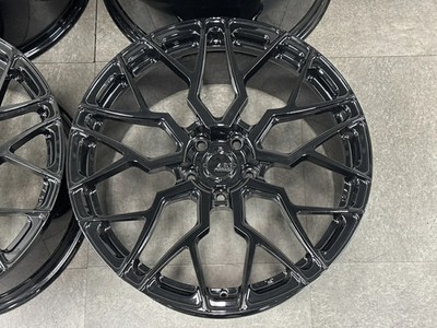 JDM Used BC FORGED 4-Wheel Set: 19x9.5J +34 and 20x12.0J +27 PCD (No Tires) - Image 5