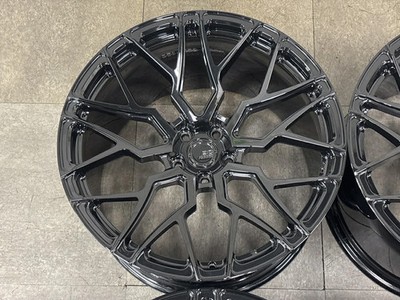 JDM Used BC FORGED 4-Wheel Set: 19x9.5J +34 and 20x12.0J +27 PCD (No Tires) - Image 6