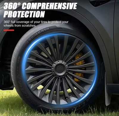 JDM Tesla Model Y 19 Wheel Caps Set of 4 (No Tires)