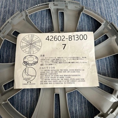 JDM Toyota Genuine Wheel Caps 14-inch Set of 4 (No Tires) - Image 5