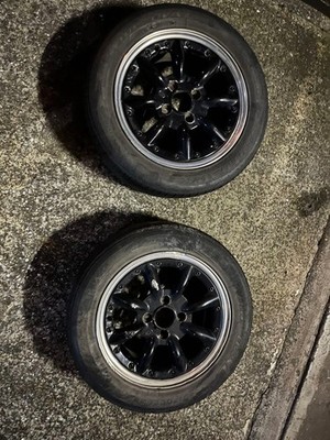 JDM Watanabe RS-8 4-hole PCD100 6J +20 175/60/r14 inch (No Tires)