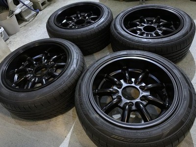 JDM 26-799 200 Series Hiace 16-inch Tires and Wheels 4-Wheel Set (No Tires)