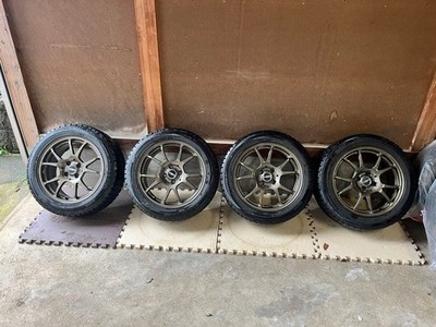 JDM TWSforging wheels 164H100 7J+35 4-Wheel Set (No Tires)