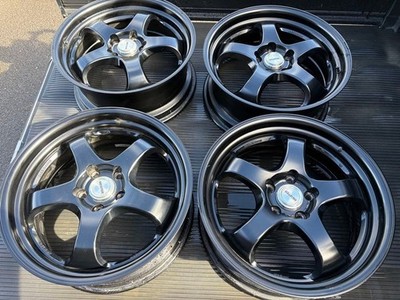 JDM WORK MEISTER Meister S1R 18matblack (No Tires)