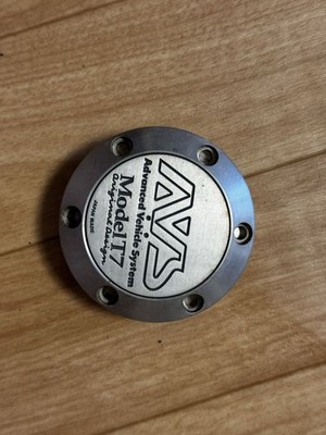 JDM AVS Model T7 Aftermarket Used Wheels Center Caps Center Covers Emb (No Tires) - Image 3