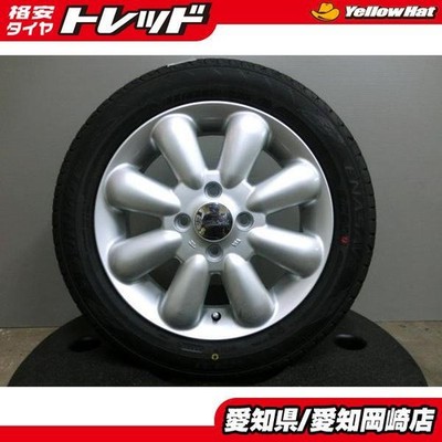JDM Lapin Miracocoa 155/65R14 Tires Dunlop EC204 Used Wheels 4-Wheel Set (No Tires)