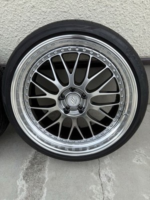 JDM WORK ZISTANCE W10M 21-inch 5H114.3 9.5j+44 9.5J+42 TOYO TRANPATH L (No Tires) - Image 2