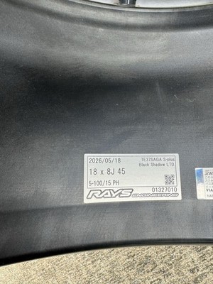 JDM RAYS VOLK RACING 18 (No Tires) - Image 8