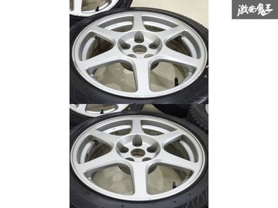 JDM Genuine Mitsubishi ENKEI wheels for Mitsubishi Lancer Evolution VI (No Tires) - Image 4