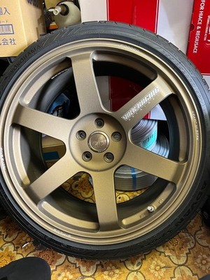 JDM RZ 34 RAYS TE37 20 Saga S-plus (No Tires) - Image 6