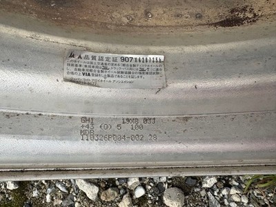 JDM Work Gnosis 19-inch PCD 100 5-hole (No Tires) - Image 10