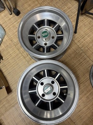 JDM Deep rim 8j 9j A type 4-Wheel Set Hayashi Street 14 Hakosuka Kenmer (No Tires) - Image 4