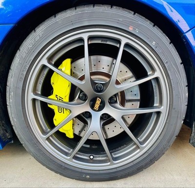 JDM BBS RI-A 8.5J 40 114.3 1Pcs cap with box and cloth cover (No Tires) - Image 5