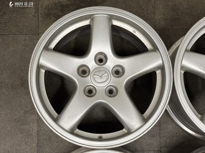 JDM Rare ItemMazda FD3S Infini RX-7 Genuine 16-inch 8J +50 PCD114.3 4 (No Tires) - Image 5