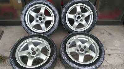 JDM 32GTR wheels 16x8J+30 ADVAN A052 225/45 Excellent tread depth (No Tires)