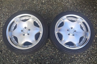 JDM SSR Visconti LXD 19x8J+30 5H114.3 2-Wheel Set (No Tires)