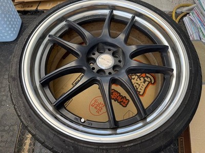 JDM WORK EMOTION 19-inch aluminum wheels 4-piece set 8J +38 (No Tires) - Image 4