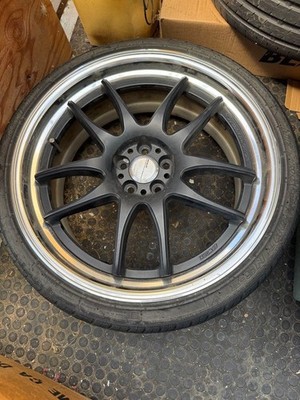 JDM WORK EMOTION 19-inch aluminum wheels 4-piece set 8J +38 (No Tires) - Image 9