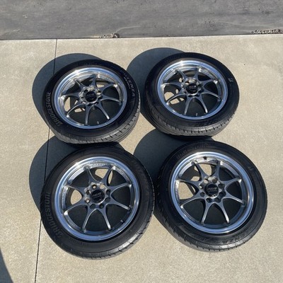 JDM RAYS VOLK RACING CE28N 144-Wheel Set forging wheels 5J PCD100 4H CE2 (No Tires)