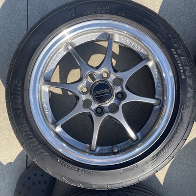 JDM RAYS VOLK RACING CE28N 144-Wheel Set forging wheels 5J PCD100 4H CE2 (No Tires) - Image 2