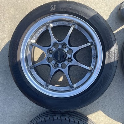 JDM RAYS VOLK RACING CE28N 144-Wheel Set forging wheels 5J PCD100 4H CE2 (No Tires) - Image 4