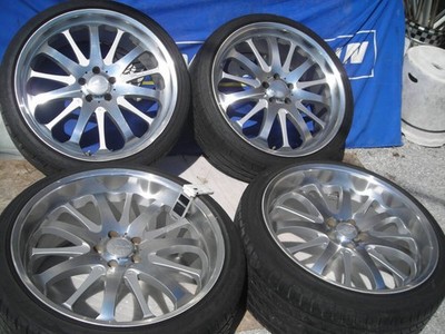 JDM High-end popular WALD Portofino 22 deep rim wide PCD120 for Lexus (No Tires) - Image 3