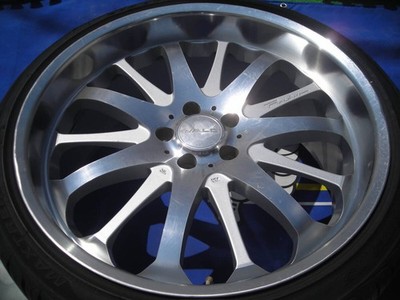 JDM High-end popular WALD Portofino 22 deep rim wide PCD120 for Lexus (No Tires) - Image 5