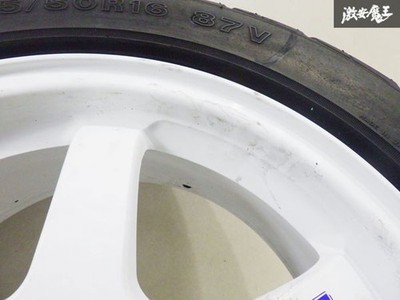 JDM Store Listing/Dress-up RAYS 16x7J +36 PCD100 5-hole 86 BRZ Volk Rac (No Tires) - Image 6