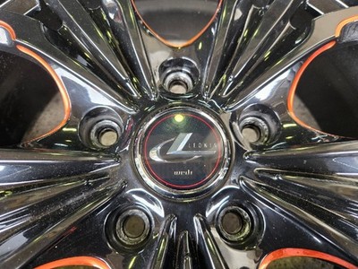 JDM RK Stepwagon/RN6 Stream and others Weds LeonisLV Yokohama RV03 205 (No Tires) - Image 3