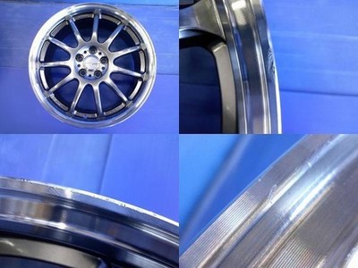 JDM Work Emotion 11R 17x7J+47 5-hole PCD100 4-Wheel Set for 86/BRZ/Prius (No Tires) - Image 4