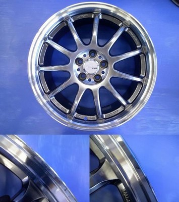 JDM Work Emotion 11R 17x7J+47 5-hole PCD100 4-Wheel Set for 86/BRZ/Prius (No Tires) - Image 5