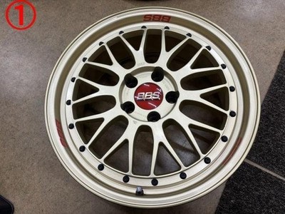 JDM BBS LMP078 LMP079 4Wheels 18x8+35 9+35 5x114.3 66 F1 Gold (No Tires) - Image 2