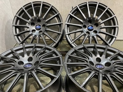JDM SUBARU WRX S4 STI genuine optional wheels 184-Wheel Set 8.5J5HPCD114.3+5 (No Tires)