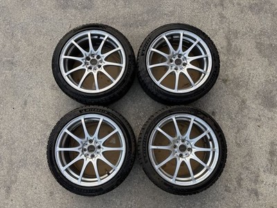 JDM RAYS VOLK RACING CE28NF 17x7.5J +43 PCD100 4H 4-Wheel Set Discontinued MI (No Tires)