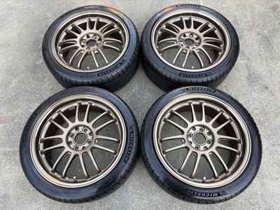 JDM Lightweight Forging RAYS Volk Racing RE30 17x7.5J OFF+43 4H PCD100 (No Tires)