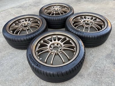 JDM Lightweight Forging RAYS Volk Racing RE30 17x7.5J OFF+43 4H PCD100 (No Tires) - Image 2