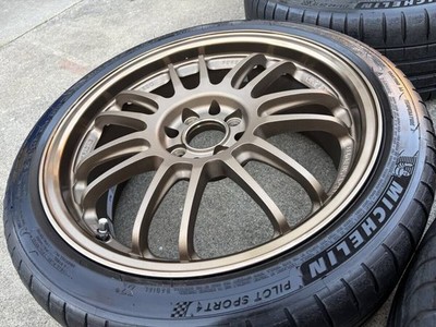 JDM Lightweight Forging RAYS Volk Racing RE30 17x7.5J OFF+43 4H PCD100 (No Tires) - Image 3