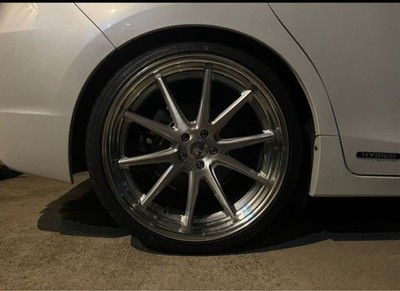 JDM work Gnosis CV201 204-Wheel Set PCD100 (No Tires)