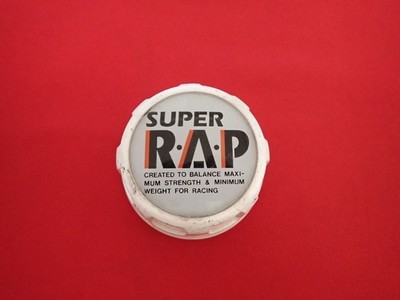 JDM 1 sheet SUPER R.A.P Super Lap BS Aftermarket Used Wheel Center Cap (No Tires)